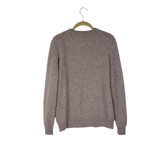 C by Bloomingdale’s Cashmere Sweater Crew Neck Taupe Neutral Women’s Size XL - Picture 2 of 5